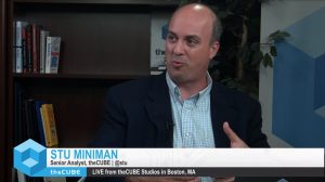 Wikibon's Miniman: Cloud-native is about "optimizing for technology, organization and skills for the cloud," Photo: SiliconAngle
